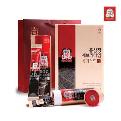 한국인삼공사 정관장 홍삼정 에브리타임 롱기스트 10ml x 10포 + 쇼핑백
