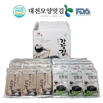 [대천 모양맛김] 정성 혼합세트 1호