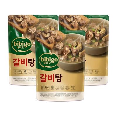 ★5/2 반값습니다★ 비비고 갈비탕 400g X 3개