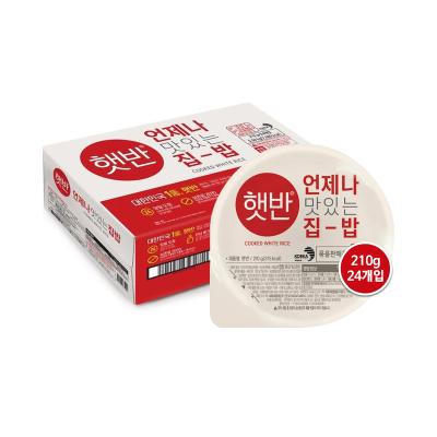 ★4/29 반값습니다★ CJ 햇반 210g X 24개