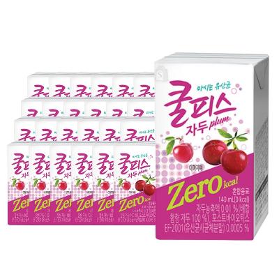 [동원] 쿨피스 제로 테트라 자두/복숭아 2종 택1