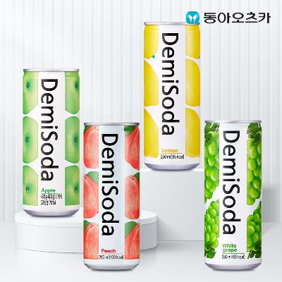 [동아오츠카] 데미소다 탄산음료 250ml x 30캔 4종 택1