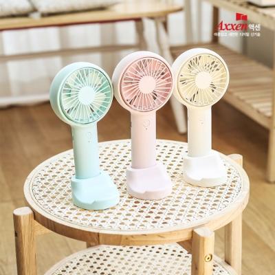 [AXXEN] F35 거치형 3단 상하회전 핸디 선풍기 3종 택1