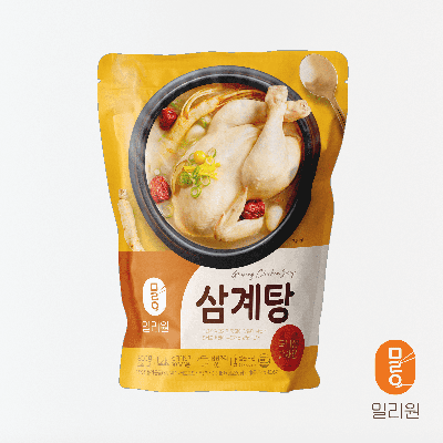 [밀리원] 유황 먹여키운 삼계탕 800g