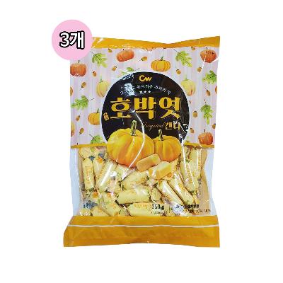 청우 호박엿캔디 350g(3개입)
