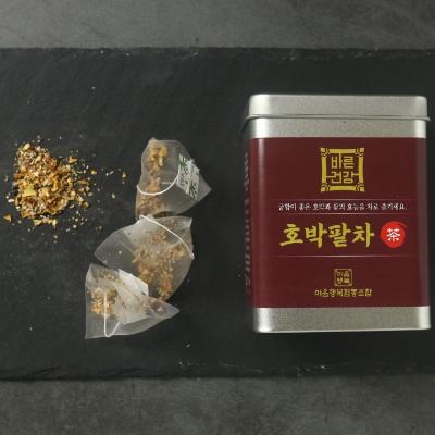 호박 팥차