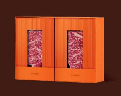 ★온누리체감가 64,800원★[설로인] 숙성한우 선물세트 - 백화E [총400g]